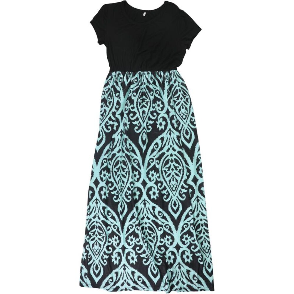 Tags Weekly Womens 2-Tone Maxi Dress, NWT